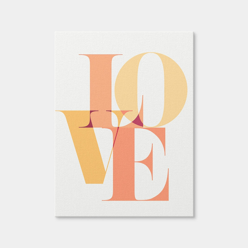 AUTO-MOCKUP WHITE | Love Block | 1 Piece | Gallery Wrap Canvas | group=3x4