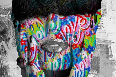 Love Love Love Wall Art