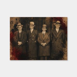 AUTO-MOCKUP WHITE | Luciano-Lansky & the Gang | 1 Piece | Gallery Wrap Canvas | group=4x3
