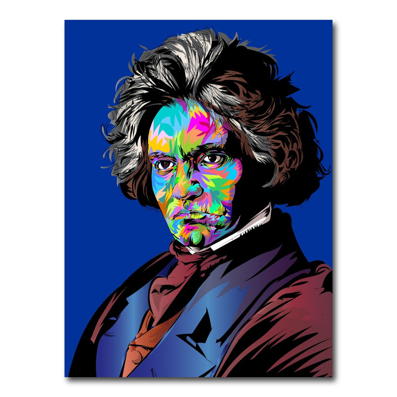 AUTO-MOCKUP WHITE | Ludwig Van Beethoven | 1 Piece | Gallery Wrap Canvas | group=3x4