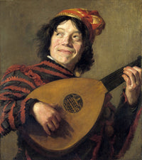 Lute Player Wall Art