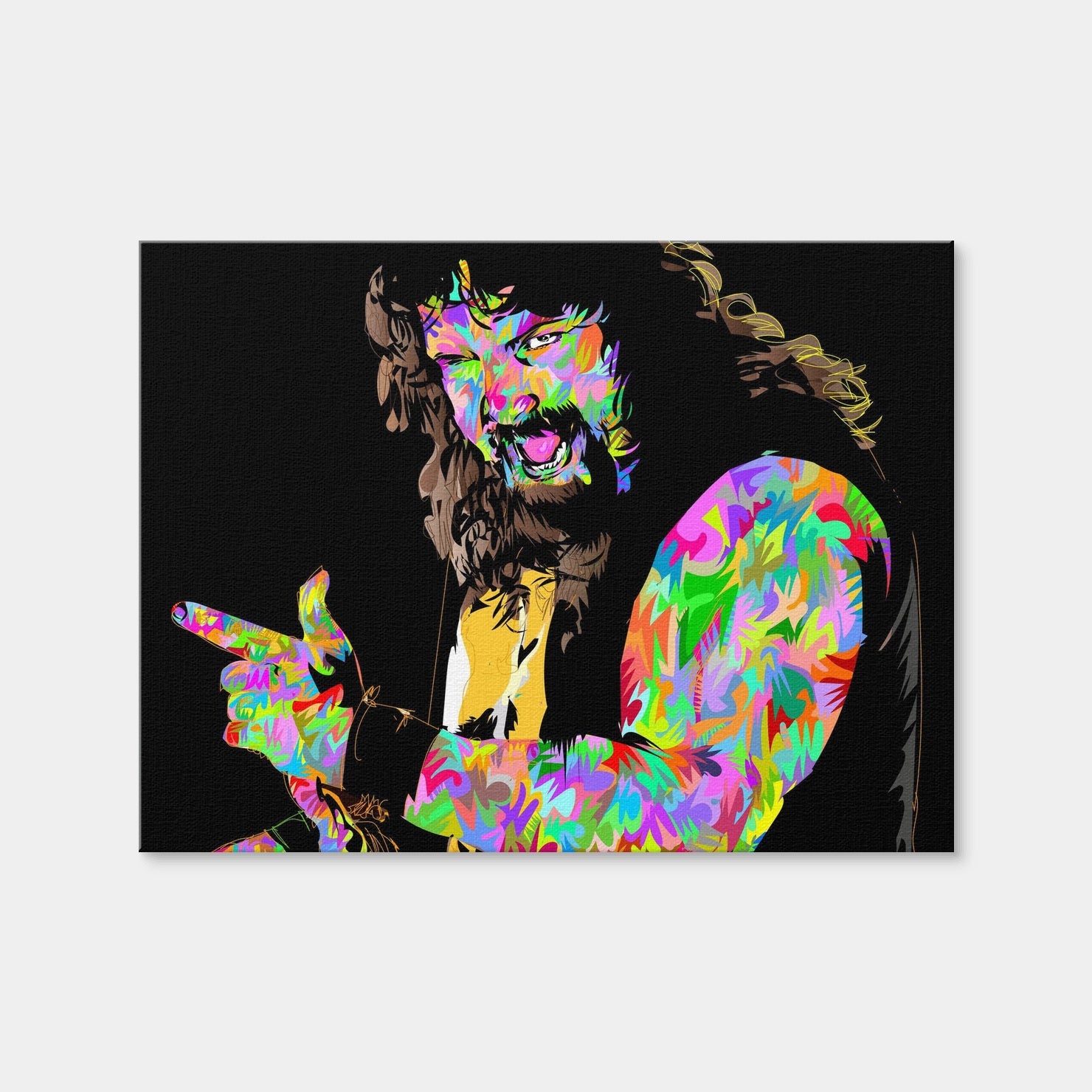 AUTO-MOCKUP WHITE | Man Kind | 1 Piece | Gallery Wrap Canvas | group=4x3