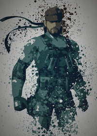 MGS Snake Wall Art