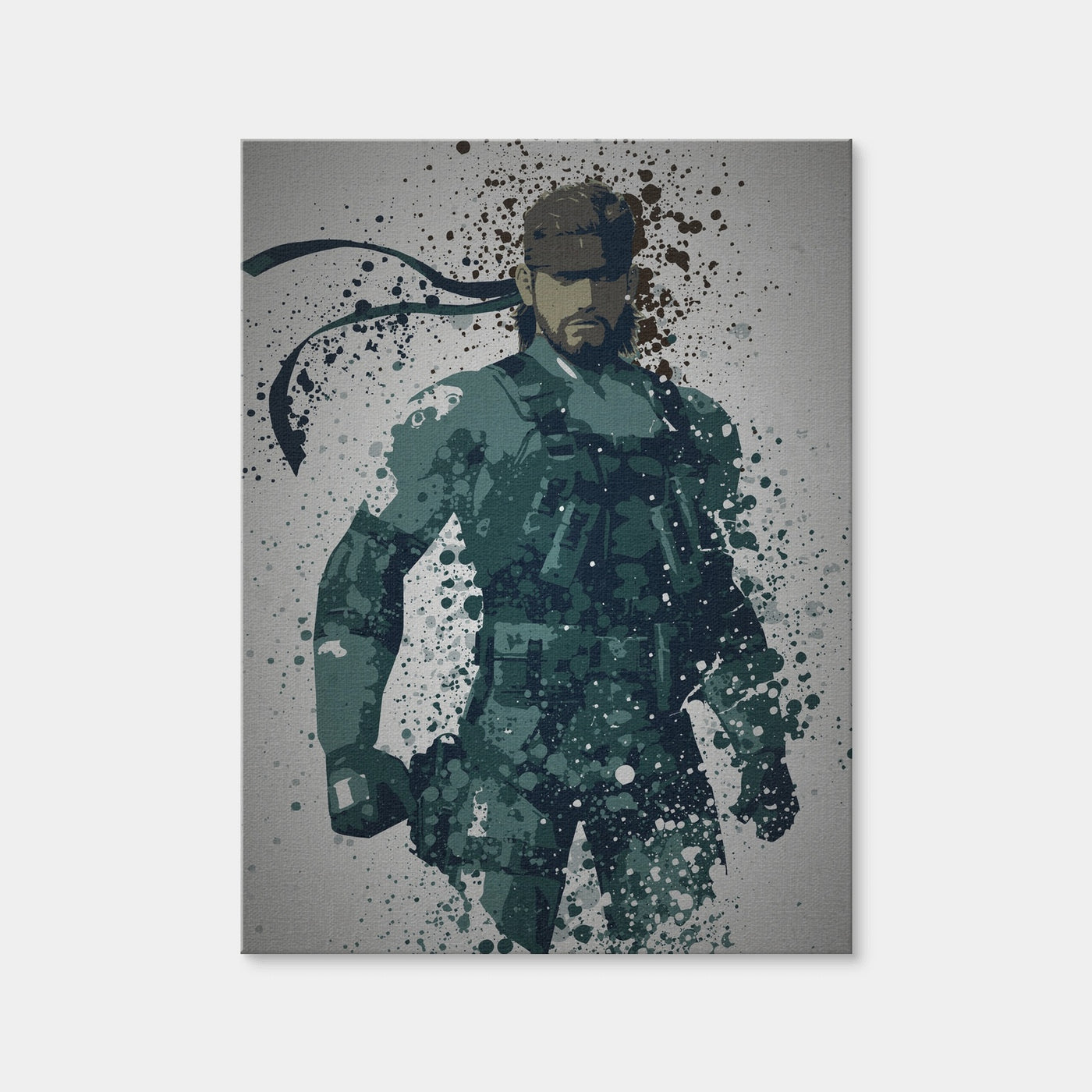 AUTO-MOCKUP WHITE | MGS Snake | 1 Piece | Gallery Wrap Canvas | group=3x4