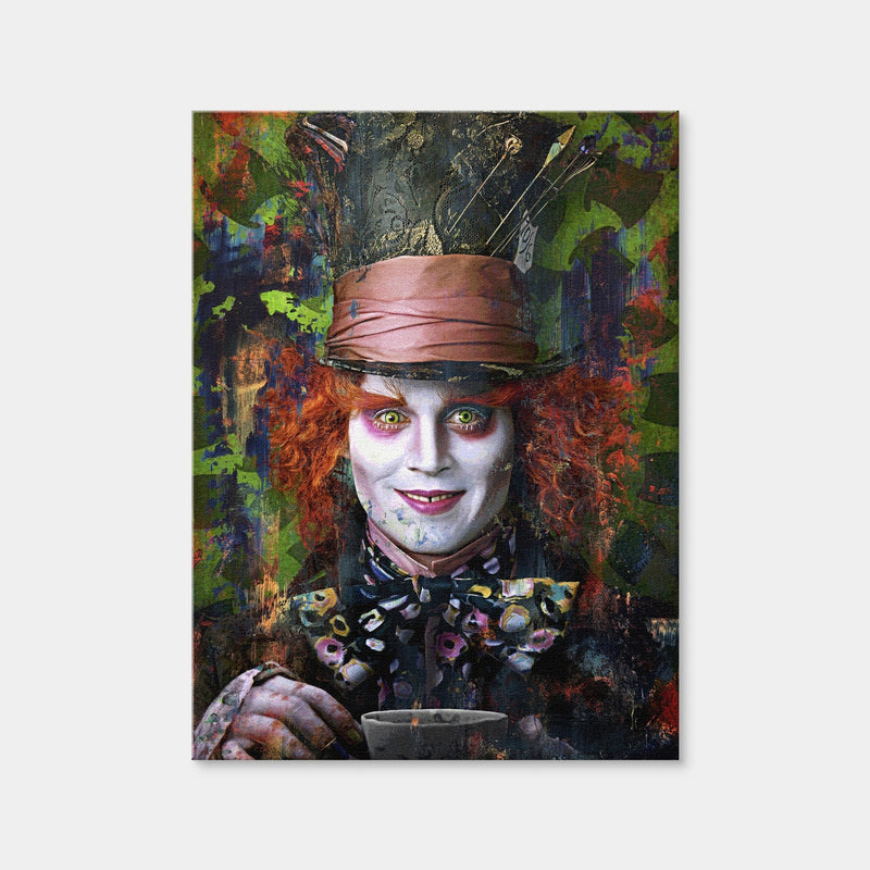 AUTO-MOCKUP WHITE | Mad Hatter | 1 Piece | Gallery Wrap Canvas | group=3x4
