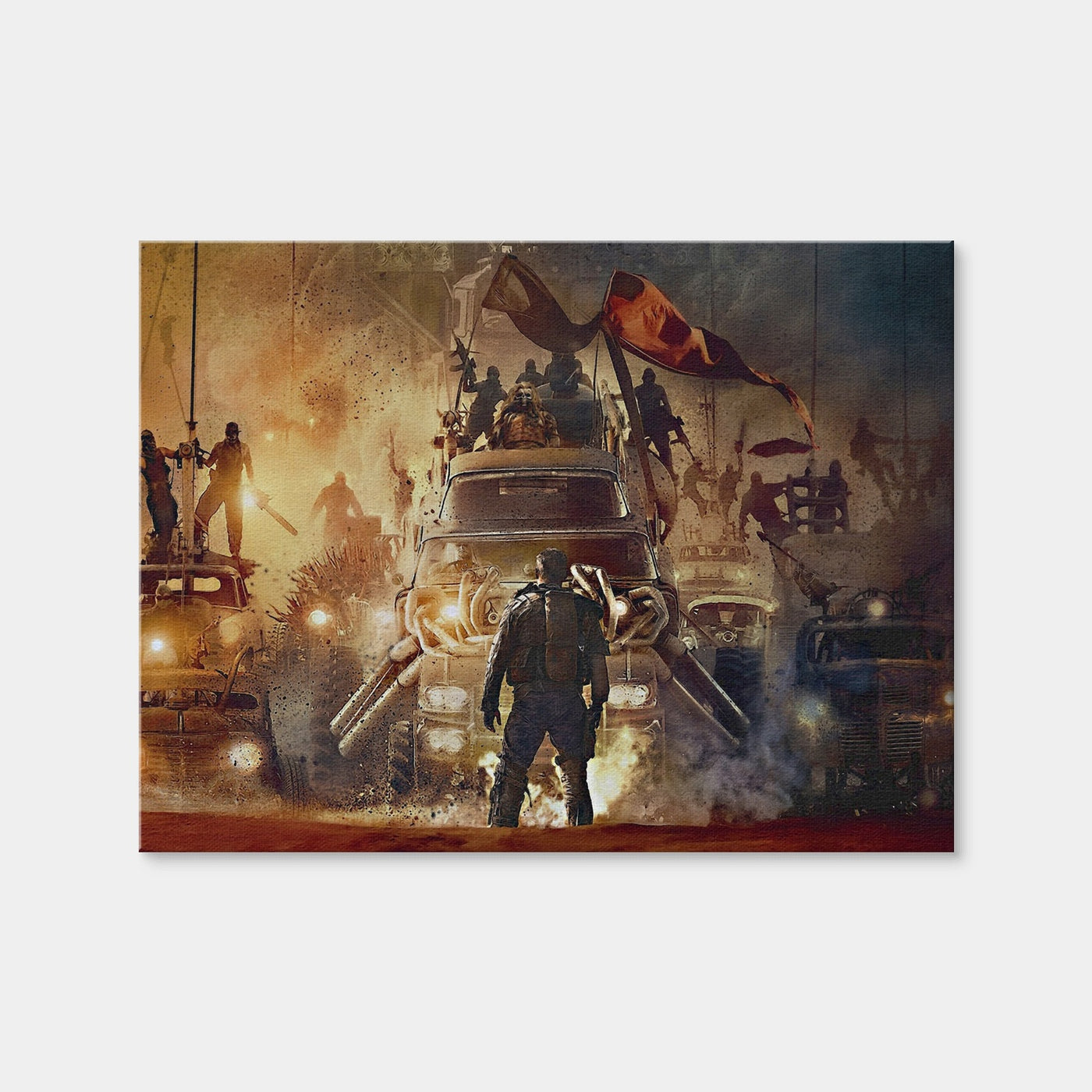 AUTO-MOCKUP WHITE | Mad Max Posse | 1 Piece | Gallery Wrap Canvas | group=4x3