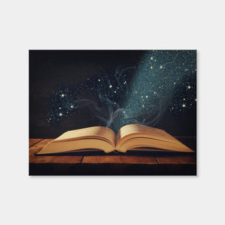 AUTO-MOCKUP WHITE | Magical Book | 1 Piece | Gallery Wrap Canvas | group=4x3