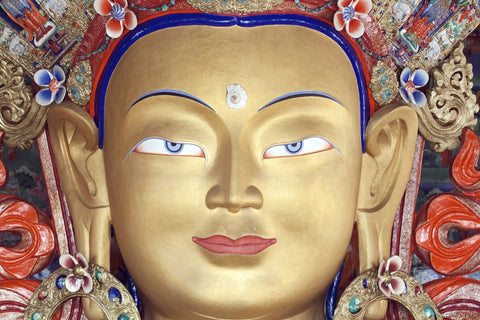Maitreya Buddha statue Wall Art