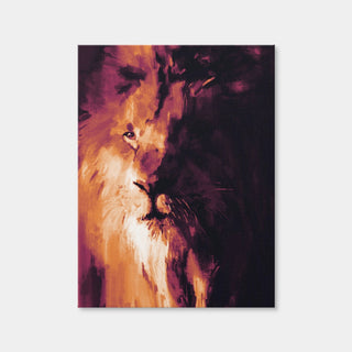 AUTO-MOCKUP WHITE | Majestic Lion | 1 Piece | Gallery Wrap Canvas | group=3x4