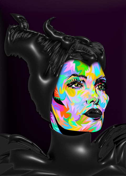 Maleficent Wall Art