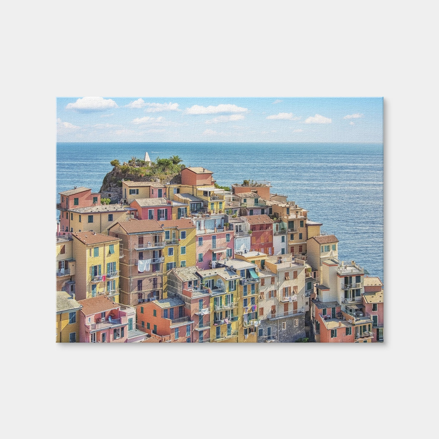 AUTO-MOCKUP WHITE | Manarola Village | 1 Piece | Gallery Wrap Canvas | group=4x3
