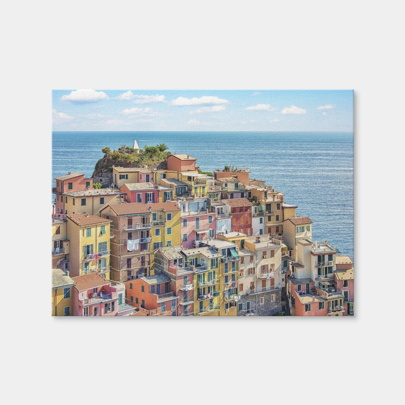 AUTO-MOCKUP WHITE | Manarola Village | 1 Piece | Gallery Wrap Canvas | group=4x3