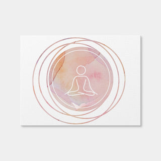 AUTO-MOCKUP WHITE | Mandala Meditation | 1 Piece | Gallery Wrap Canvas | group=4x3