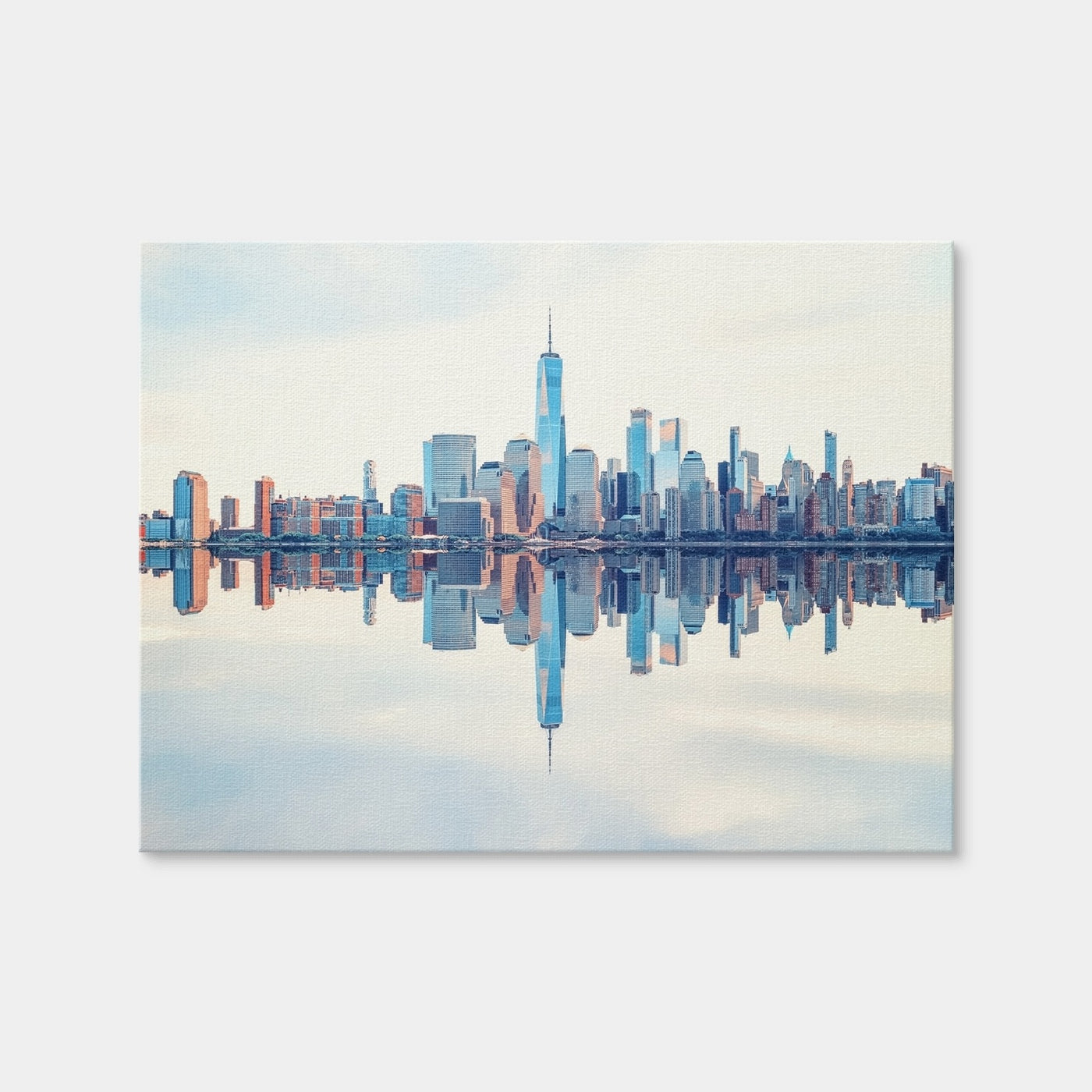 AUTO-MOCKUP WHITE | Manhattan Reflection | 1 Piece | Gallery Wrap Canvas | group=4x3