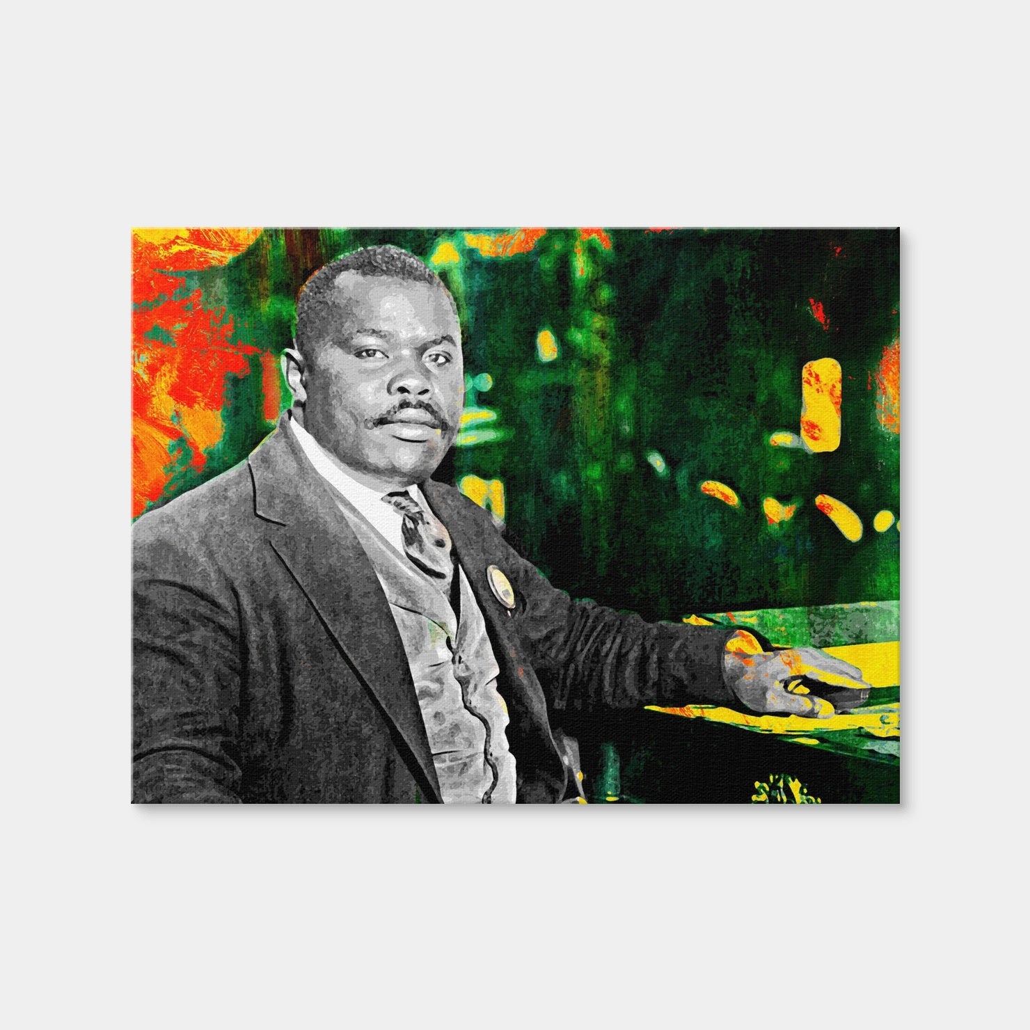 AUTO-MOCKUP WHITE | Marcus Garvey | 1 Piece | Gallery Wrap Canvas | group=4x3