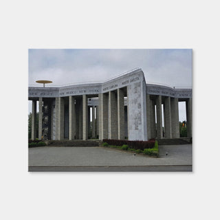 AUTO-MOCKUP WHITE | Mardasson Memorial - Battle of the Bulge | 1 Piece | Gallery Wrap Canvas | group=4x3