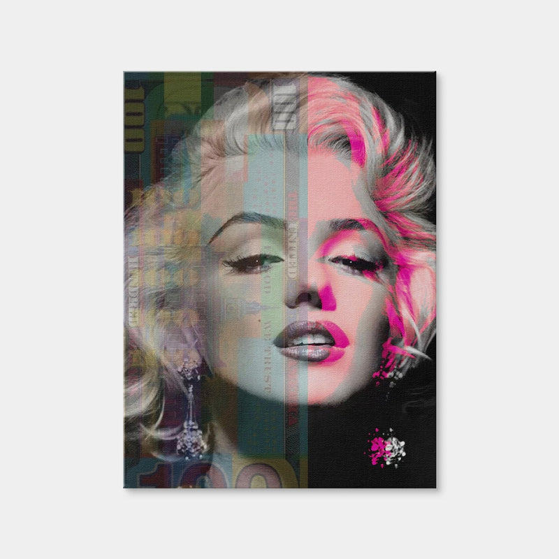 AUTO-MOCKUP WHITE | Marilyn 100 | 1 Piece | Gallery Wrap Canvas | group=3x4