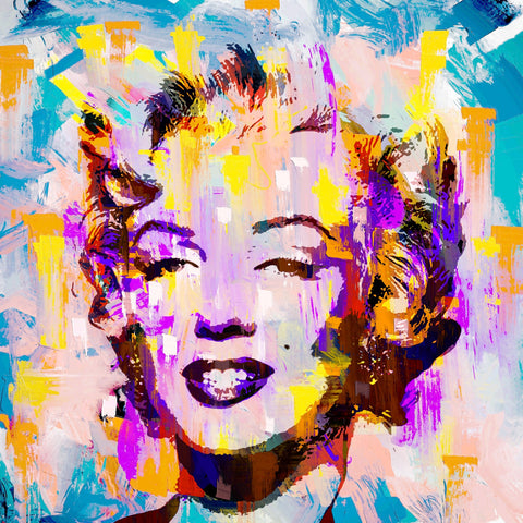 Marilyn Rain Wall Art