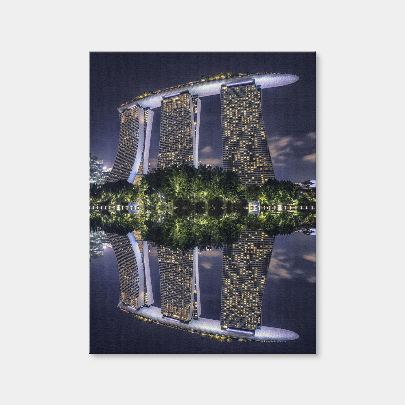 AUTO-MOCKUP WHITE | Marina Bay Sands | 1 Piece | Gallery Wrap Canvas | group=3x4