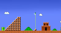 Mario Bros Finish Line Wall Art