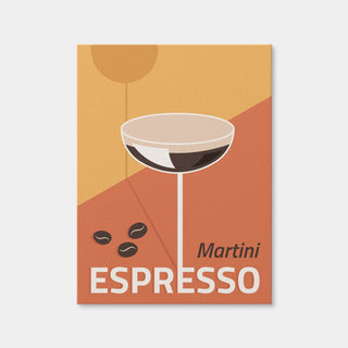 AUTO-MOCKUP WHITE | Martini Espresso Drink | 1 Piece | Gallery Wrap Canvas | group=3x4