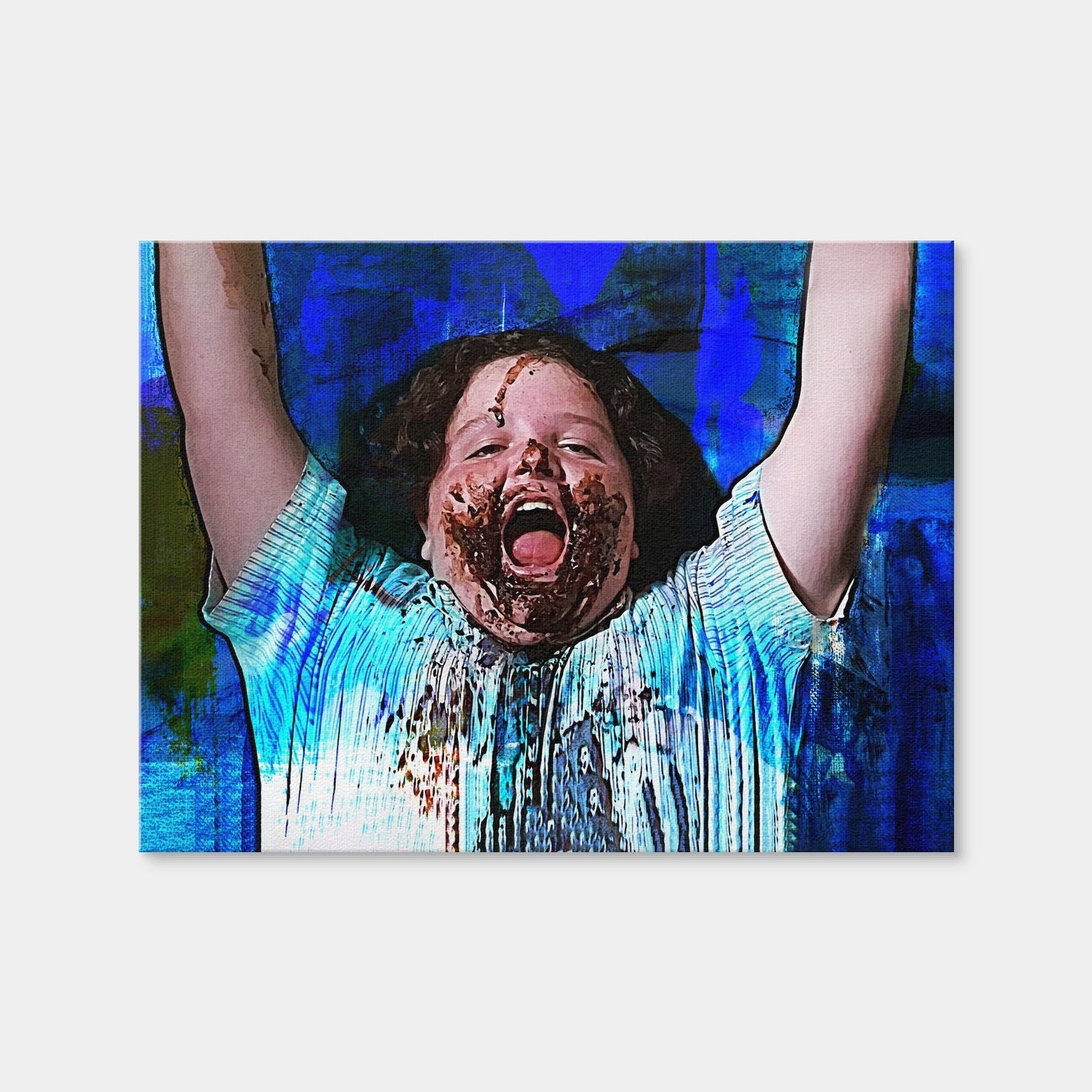 AUTO-MOCKUP WHITE | Matilda Cake Scene | 1 Piece | Gallery Wrap Canvas | group=4x3