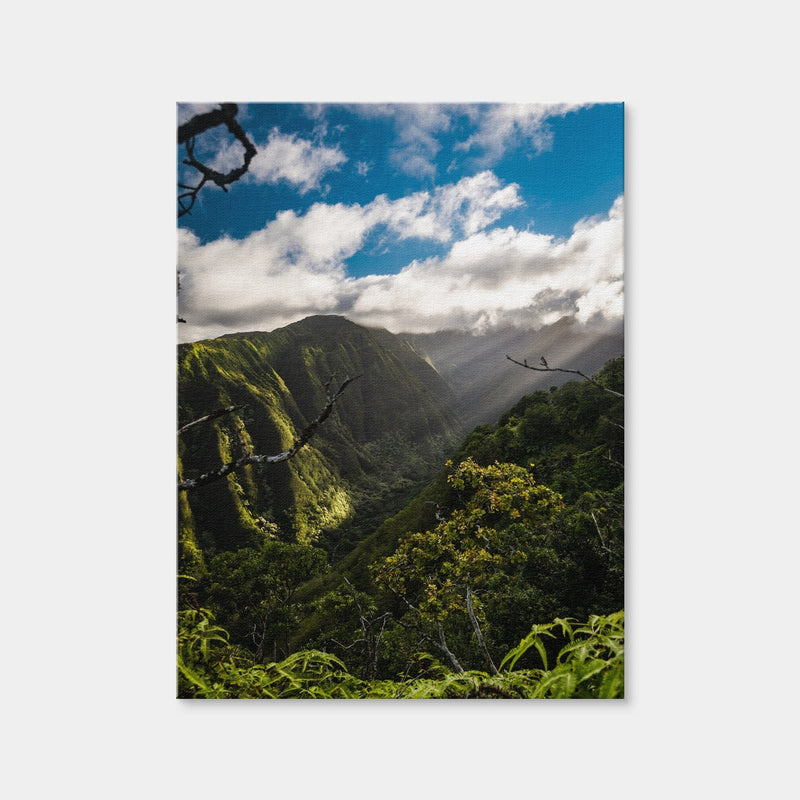 AUTO-MOCKUP WHITE | Maui Landscape | 1 Piece | Gallery Wrap Canvas | group=3x4