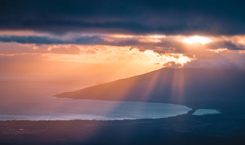 Maui Sun Rays Wall Art