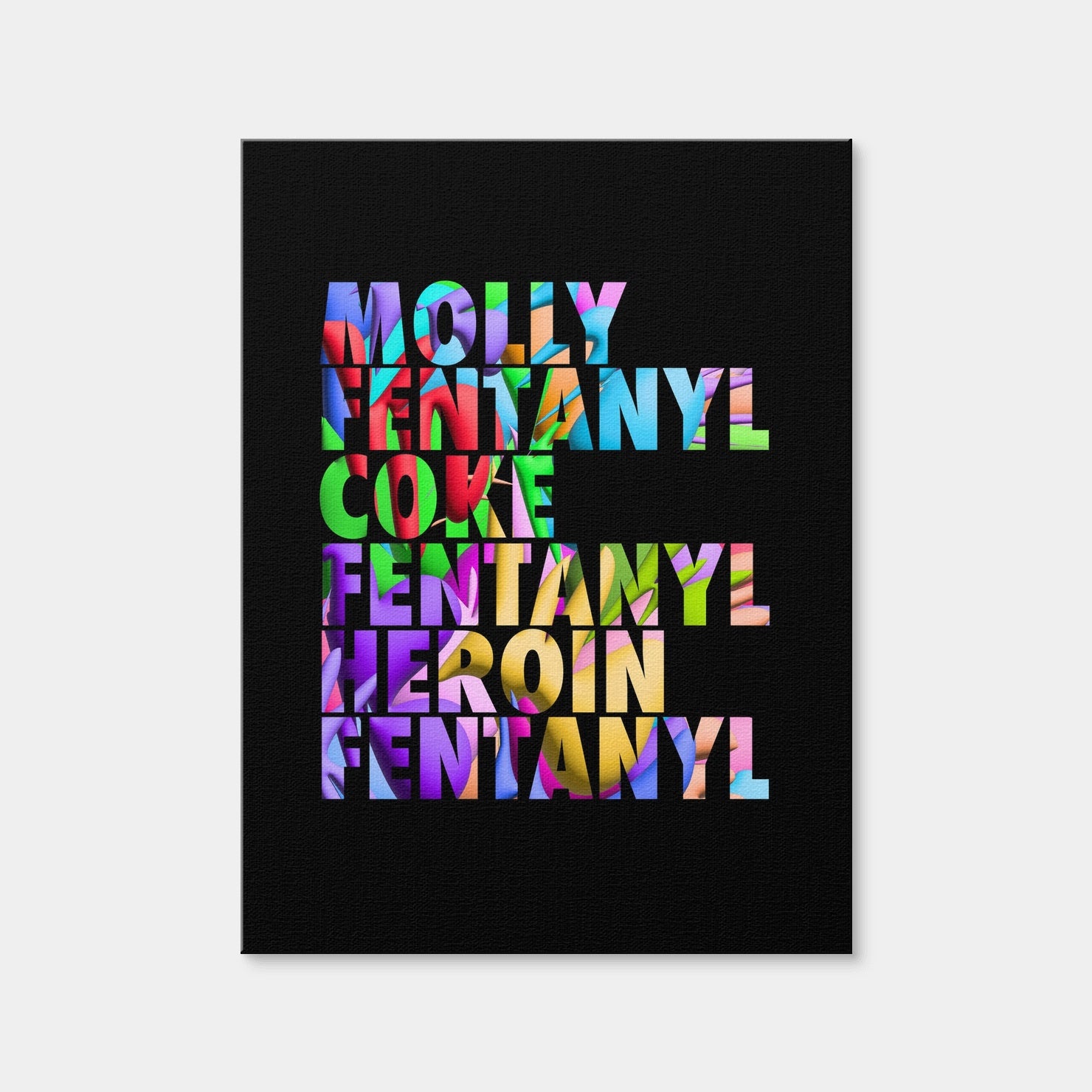 AUTO-MOCKUP WHITE | Mdern Drugs | 1 Piece | Gallery Wrap Canvas | group=3x4