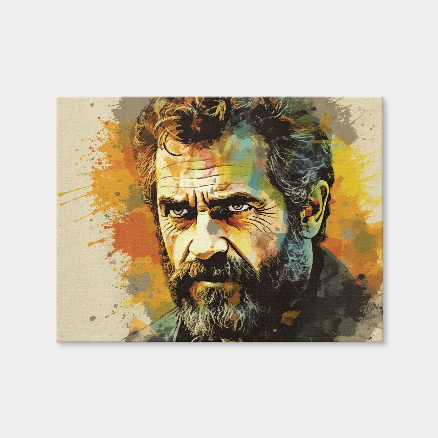 AUTO-MOCKUP WHITE | Mel Gibson I | 1 Piece | Gallery Wrap Canvas | group=4x3