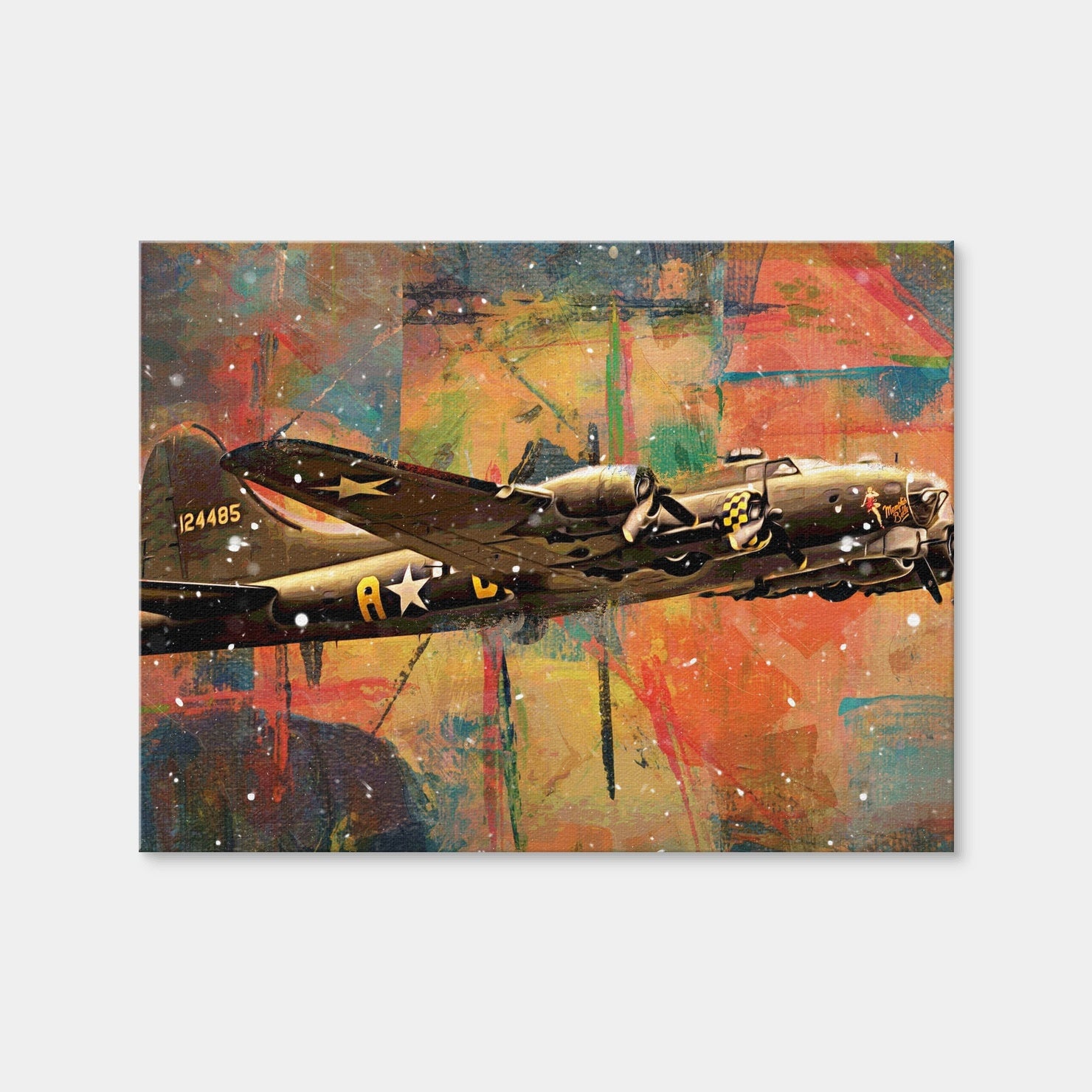 AUTO-MOCKUP WHITE | Memphis Belle | 1 Piece | Gallery Wrap Canvas | group=4x3