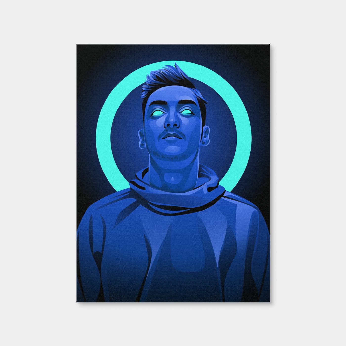 AUTO-MOCKUP WHITE | Mesut Ozil | 1 Piece | Gallery Wrap Canvas | group=3x4