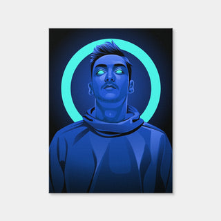 AUTO-MOCKUP WHITE | Mesut Ozil | 1 Piece | Gallery Wrap Canvas | group=3x4