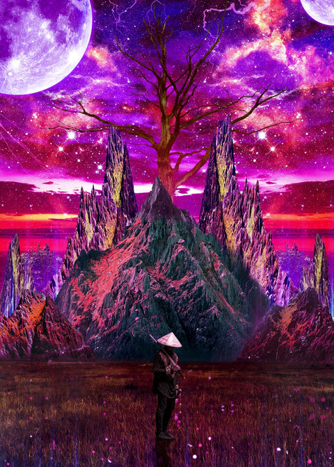 Metal Of Soul Galaxy Wall Art