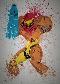 Metroid Wall Art