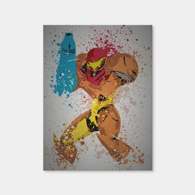 AUTO-MOCKUP WHITE | Metroid | 1 Piece | Gallery Wrap Canvas | group=3x4