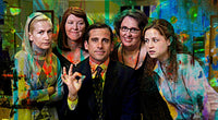Michael & The Office Ladies Wall Art
