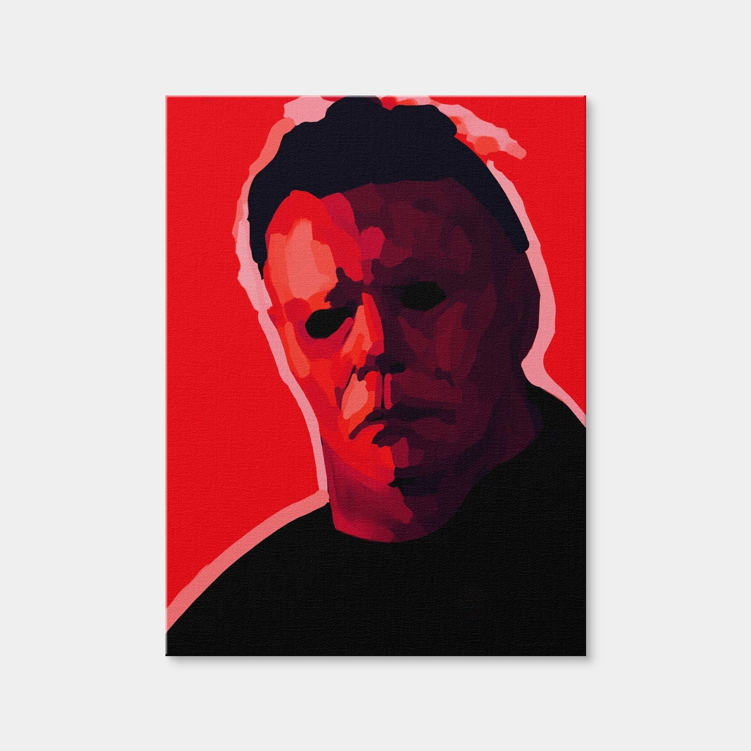 AUTO-MOCKUP WHITE | Michael In Red | 1 Piece | Gallery Wrap Canvas | group=3x4