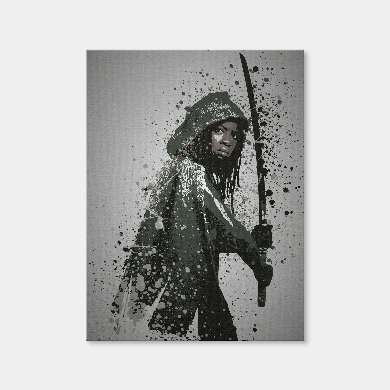 AUTO-MOCKUP WHITE | Michonne | 1 Piece | Gallery Wrap Canvas | group=3x4
