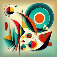 Mid Century Abstract S2 Wall Art