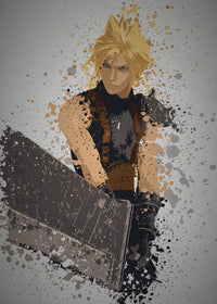 Midgar Mercenary Wall Art