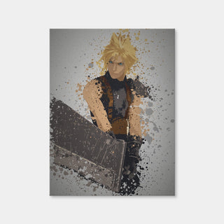 AUTO-MOCKUP WHITE | Midgar Mercenary | 1 Piece | Gallery Wrap Canvas | group=3x4