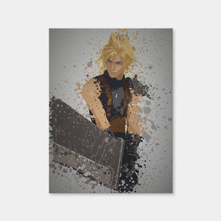 AUTO-MOCKUP WHITE | Midgar Mercenary | 1 Piece | Gallery Wrap Canvas | group=3x4