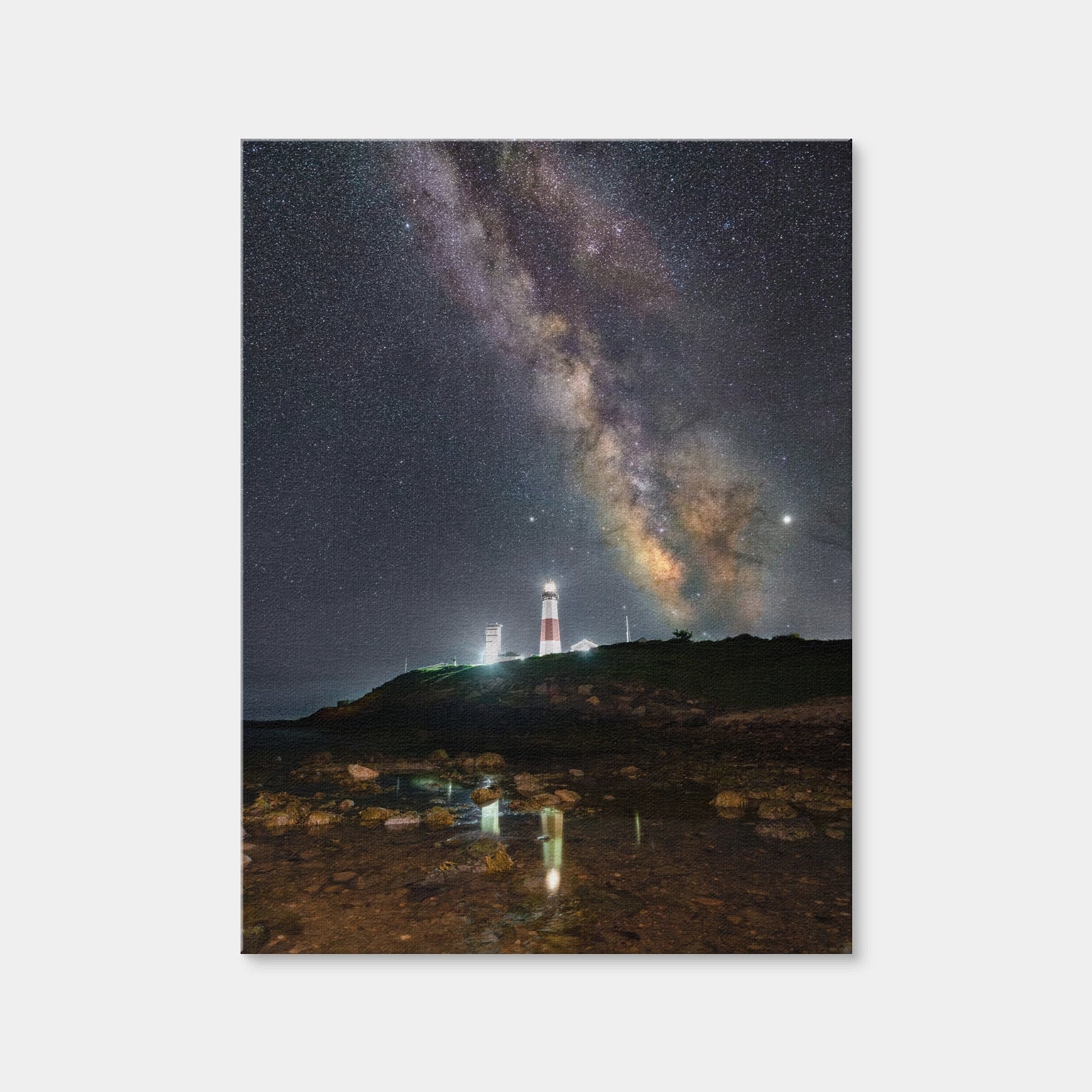 AUTO-MOCKUP WHITE | Milky Reflections | 1 Piece | Gallery Wrap Canvas | group=3x4