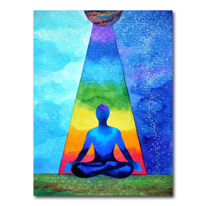 AUTO-MOCKUP WHITE | Mind power chakra | 1 Piece | Gallery Wrap Canvas | group=3x4