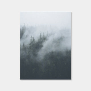 AUTO-MOCKUP WHITE | Misty Trees 4 | 1 Piece | Gallery Wrap Canvas | group=3x4