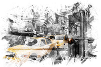 Modern Art NYC Collage Wall Art