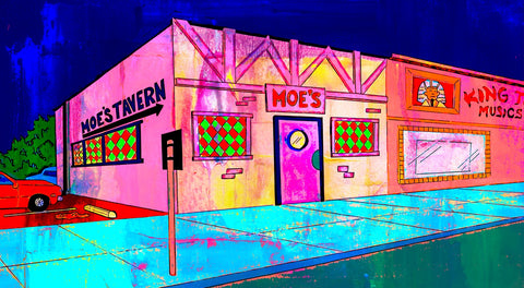 Moe's Tavern Wall Art