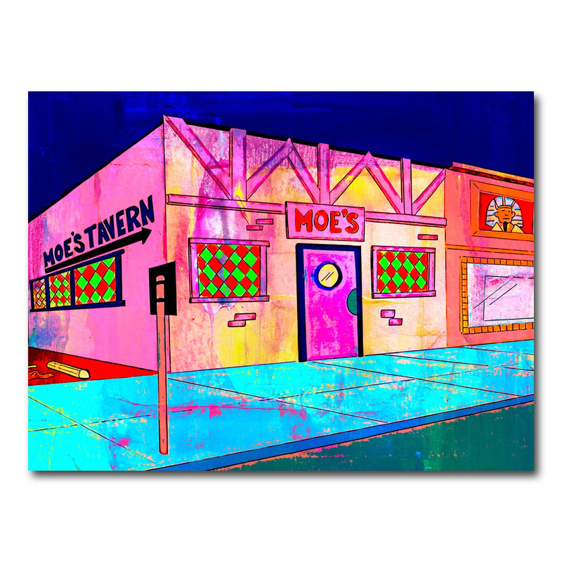 AUTO-MOCKUP WHITE | Moe's Tavern | 1 Piece | Gallery Wrap Canvas | group=4x3