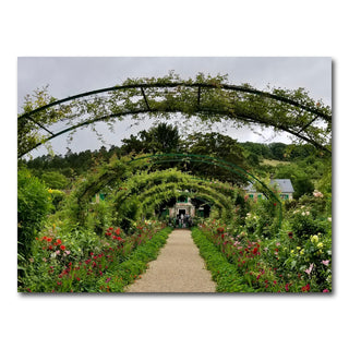 AUTO-MOCKUP WHITE | Monet's Garden | 1 Piece | Gallery Wrap Canvas | group=4x3